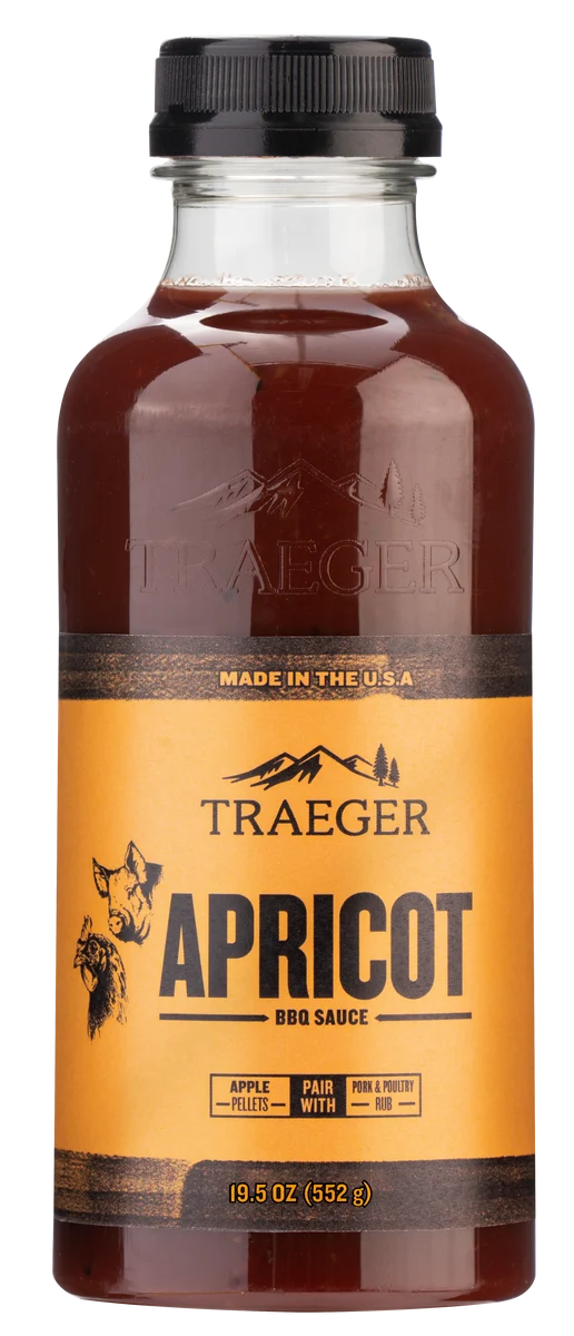 Crafted TRAEGER APRICOT BBQ SAUCE High-Quality