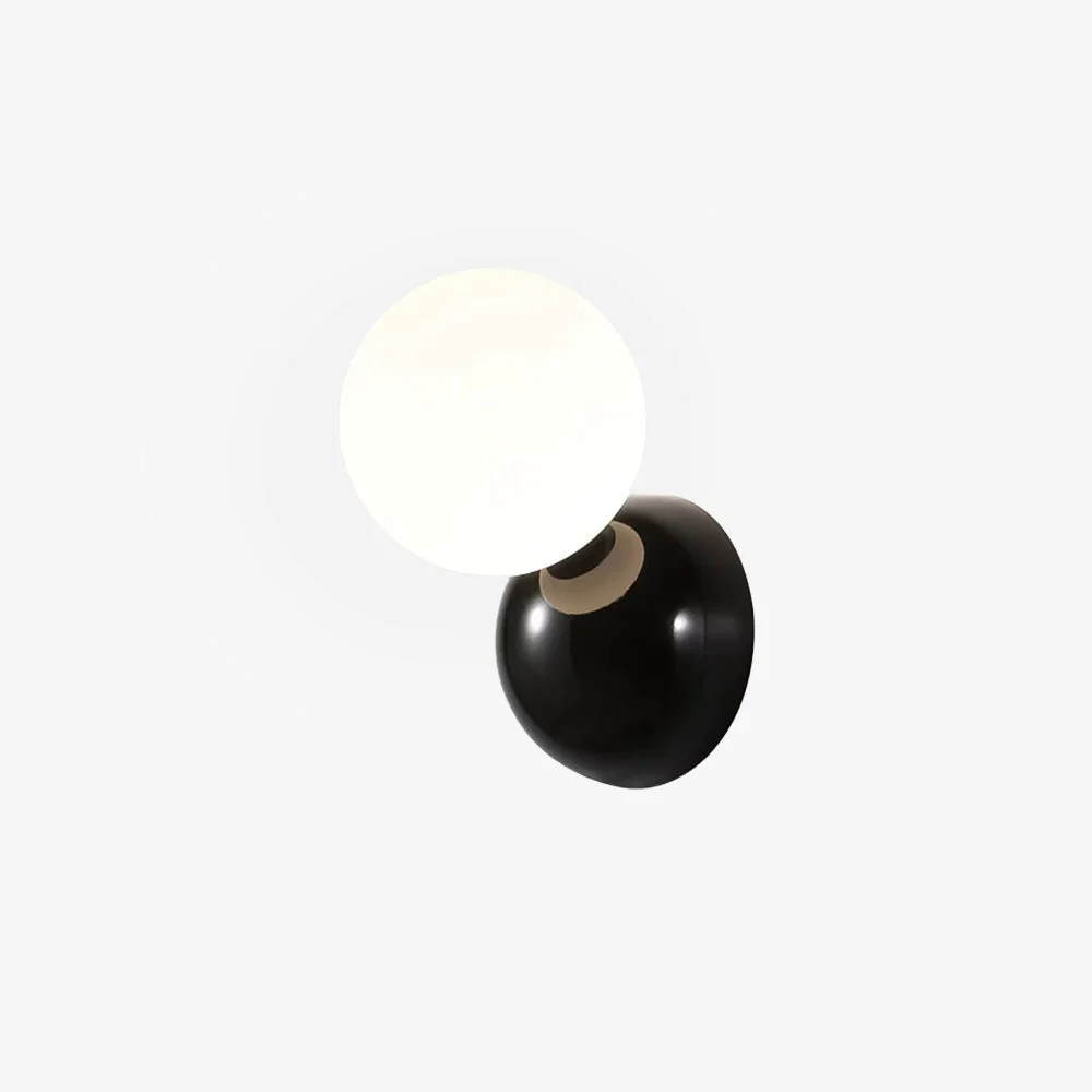 Versatile Valentina Modern LED Wall Lamp Black White Metal Living Room Premium