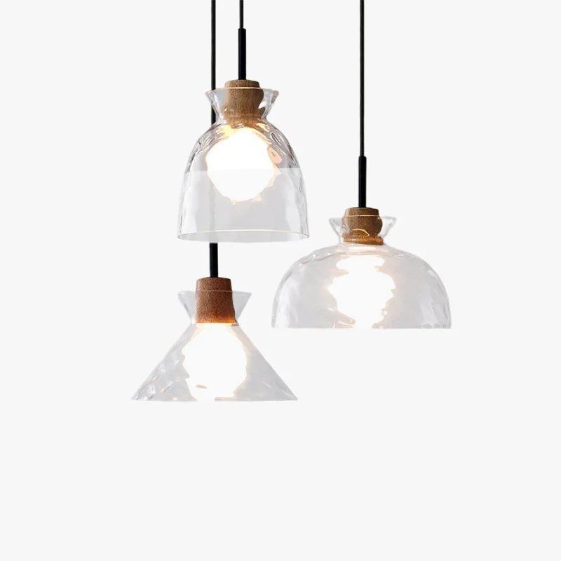 User-Friendly Levy Minimalist Geometric Glass Pendant Light Dining Room Outstanding