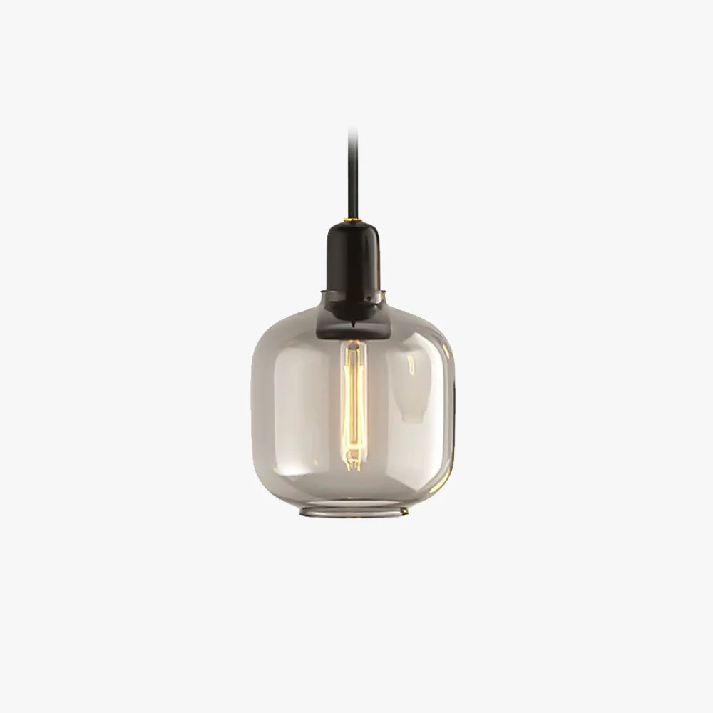 Proven Hailie Designer Cylinder Pendant Light Marble Glass 4.3 6.7 World-Class