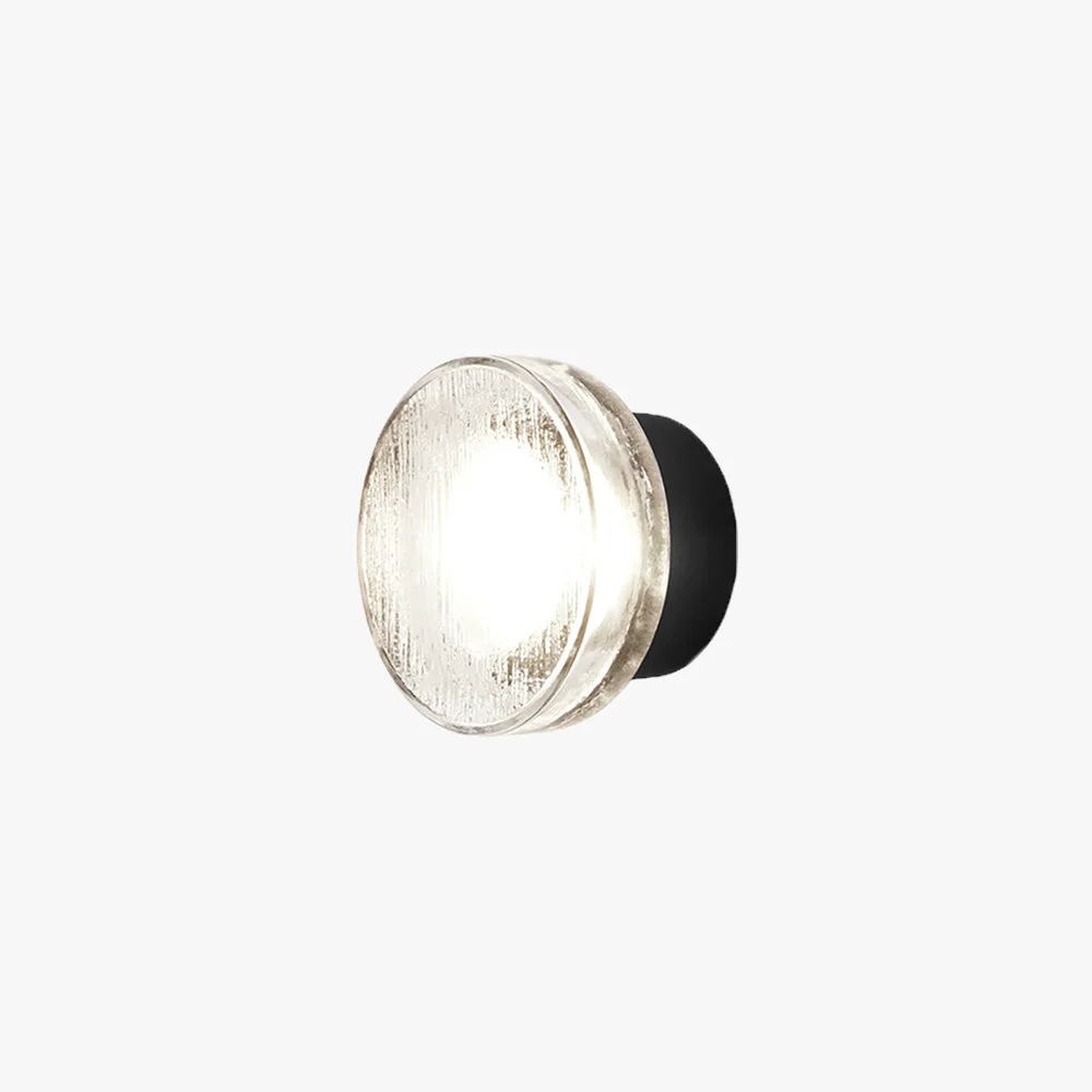 Classic Valentina Modern Mini Bubble Metal Glass Outdoor Wall Lamp Transparent Trusted