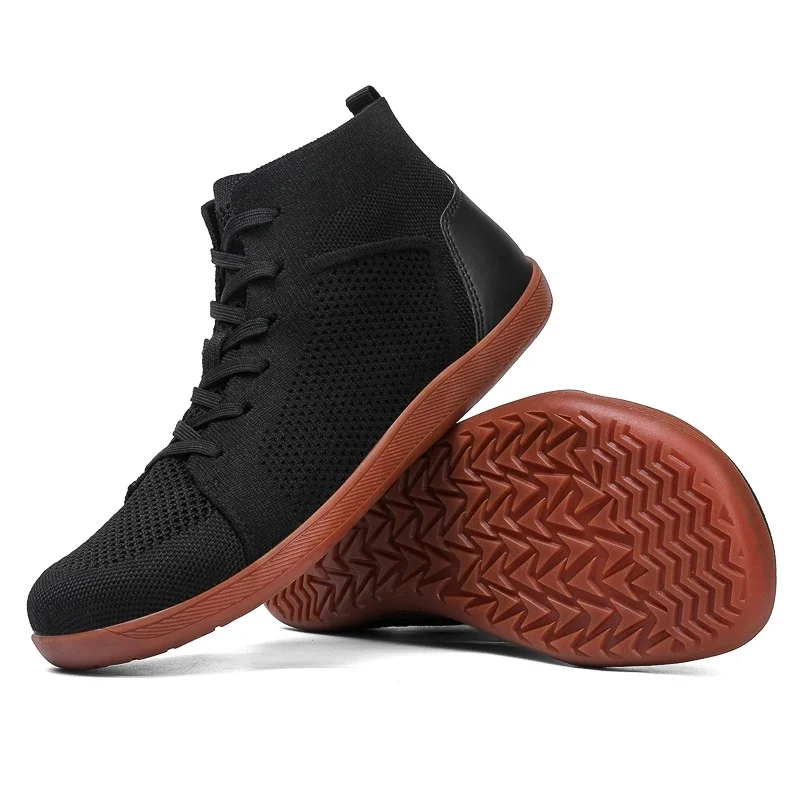 Fast PeakBare — Men’s Women’s High-Top Barefoot Shoes Wide Toe Box Zero-Drop Next-Generation