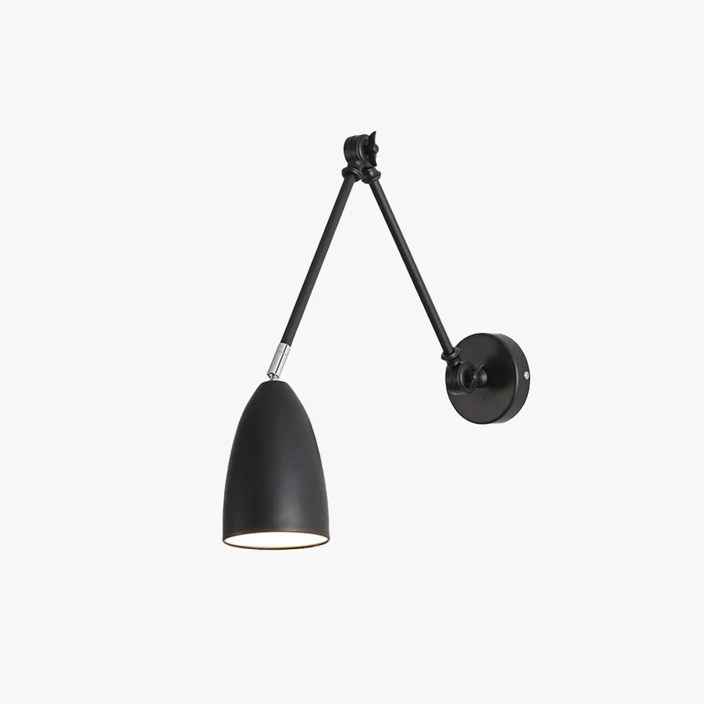 Prestigious Brady Wall Lamp Minimalist Modern Adjustable Metal 3 Color Bedroom Certified