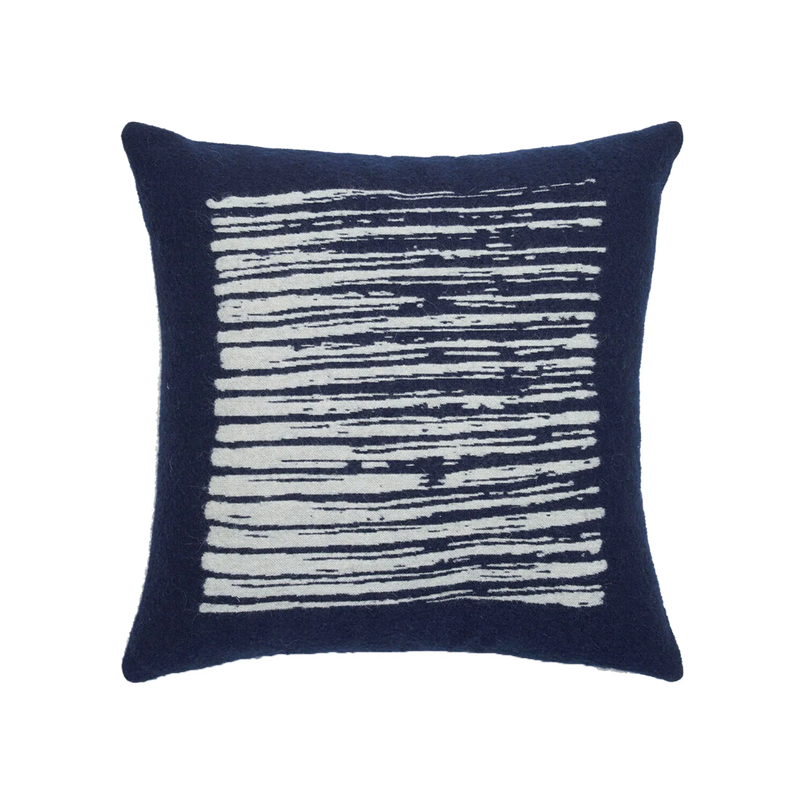 Responsible Cushion Linear Square – Navy Prestigious