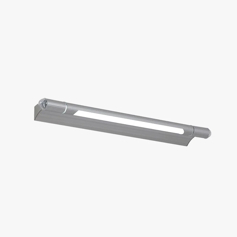Carefully Designed Edge Minimalist Linear Led Vanity Wall Lamp Silver Bathroom Relaxed