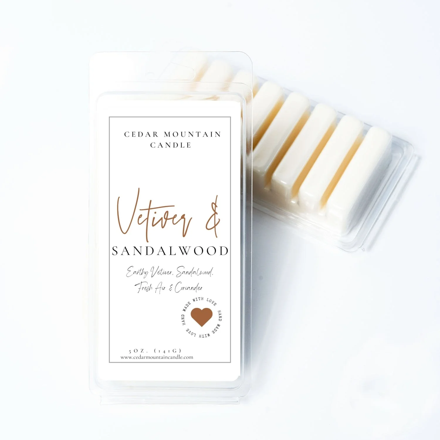 Solid Vetiver Sandalwood – 5.5 oz Wax Melts Trusted