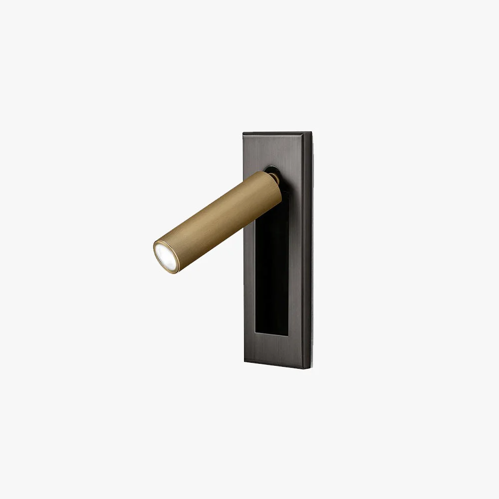 Luxury Orr Modern Rotatable Metal Spotlight Cylindrical Rectangular Black Silver Gold Nickel Smart