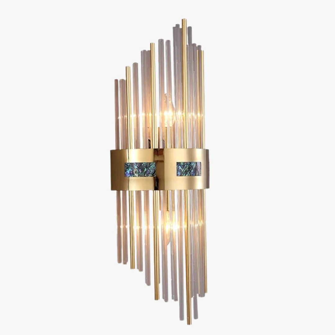 Functional Crystal Wall Lamp Bedside Lamp ∅18CM Bedroom Living Room Original Design