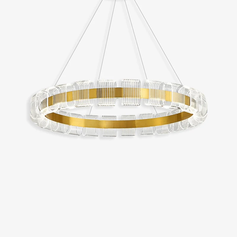 Reusable Postmodern Gold Pendant Light Elegant