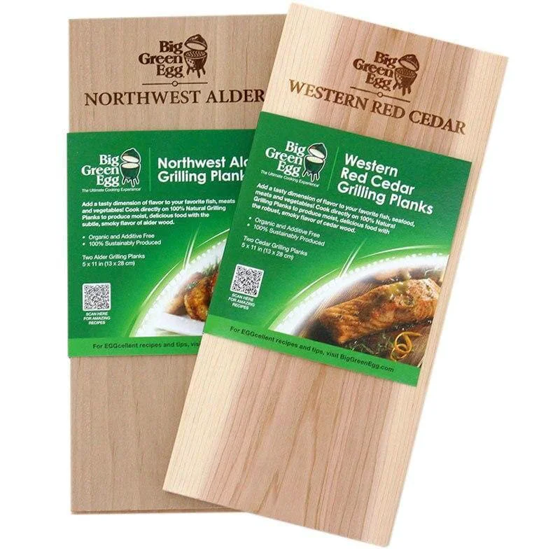 Convenient Big Green Egg Western Red Cedar Natural Grilling Planks Certified