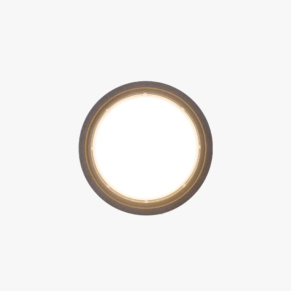 Convenient Orr Modern Flush Mount Ceiling Light Metal Acrylic Square Round Black Brown High-Performance