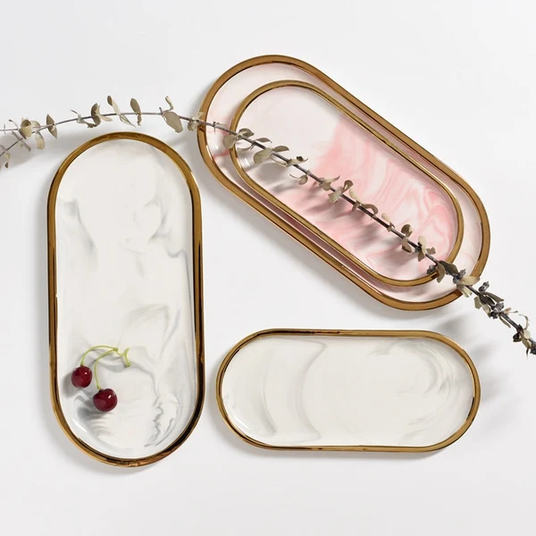 Responsible Marble Decorative Tray Quality