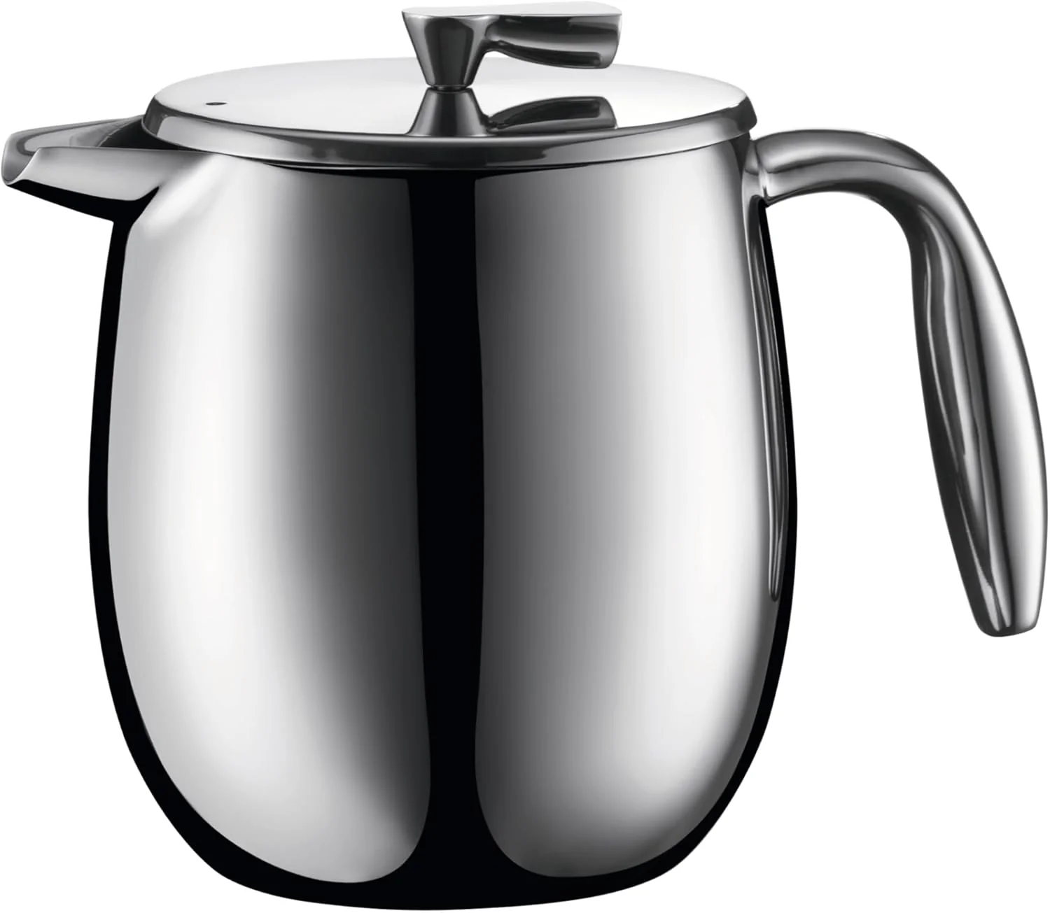 Superior Bodum 17 oz Columbia Thermal French Press Coffee Maker Insulated Double Wall Stainless Steel Chrome Comfortable