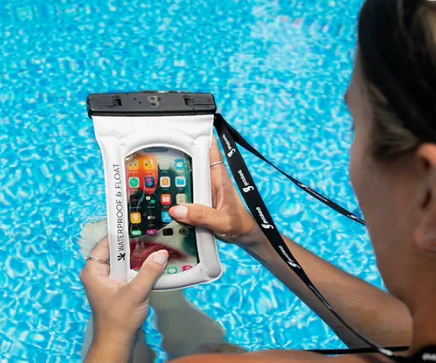 Optimized Float Phone Dry Bag – Green Luxury