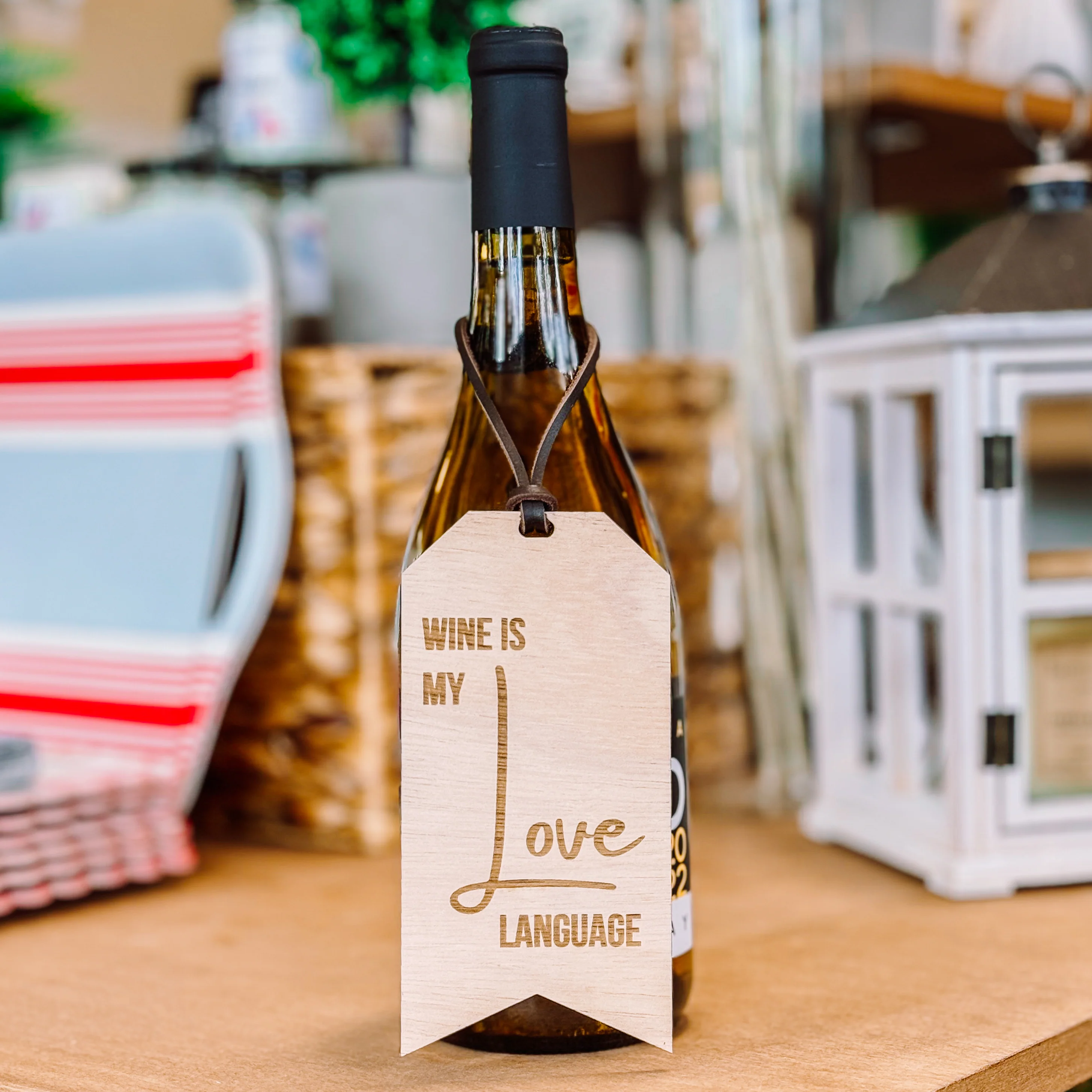 Durable Wooden Wine Gift tags Trusted