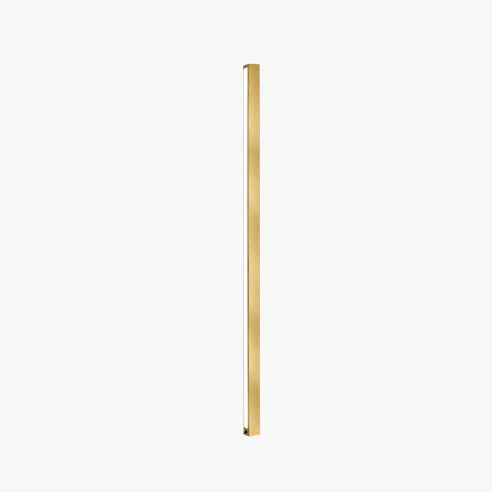 Specialty Edge Minimalist Linear Metal Floor Lamp Black Gold Living Room Outstanding