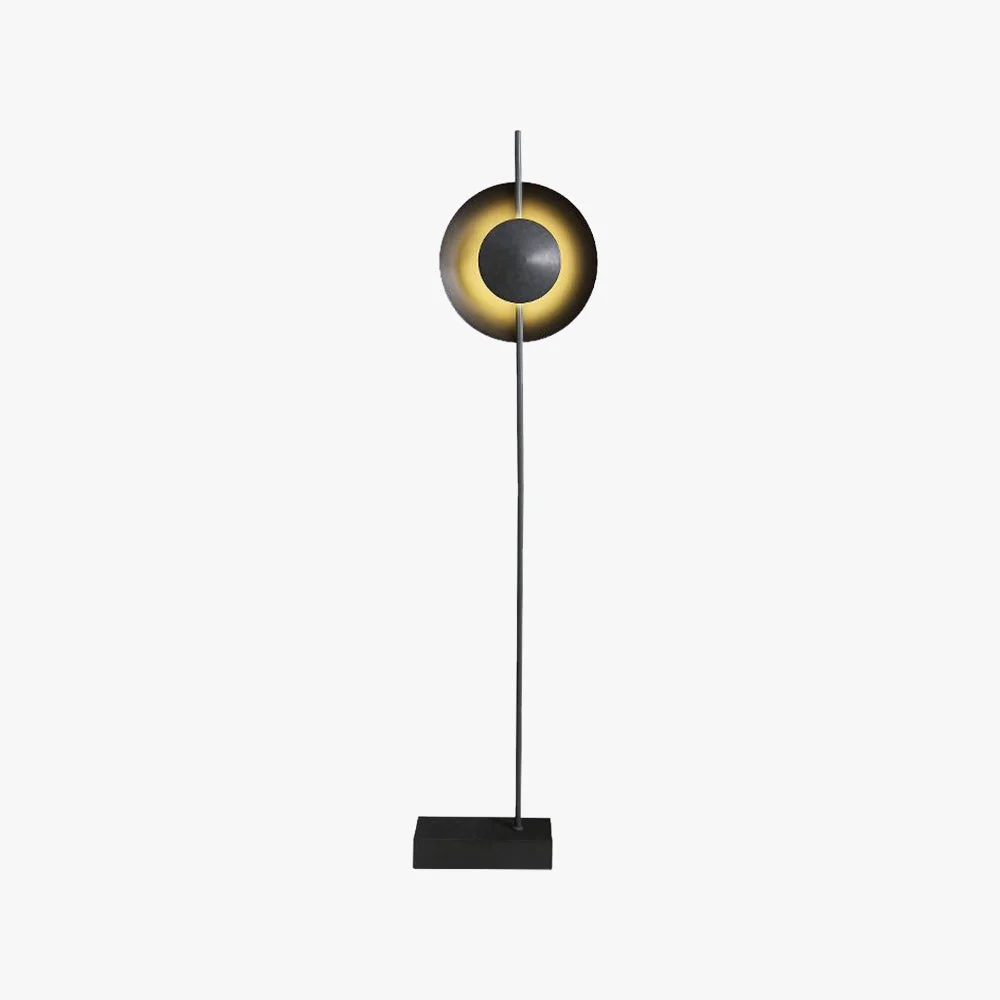 Recyclable Salgado Industrial Semicircle Metal Floor Lamp Elegant