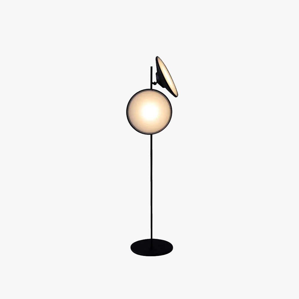 Green Salgado Trumpet Floor Lamp Metal Black Living Room Bedroom Genuine