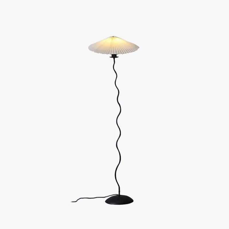 Quality Renée Modern LED Mushroom Floor Lamp Metal Bedroom Living Room Artisan
