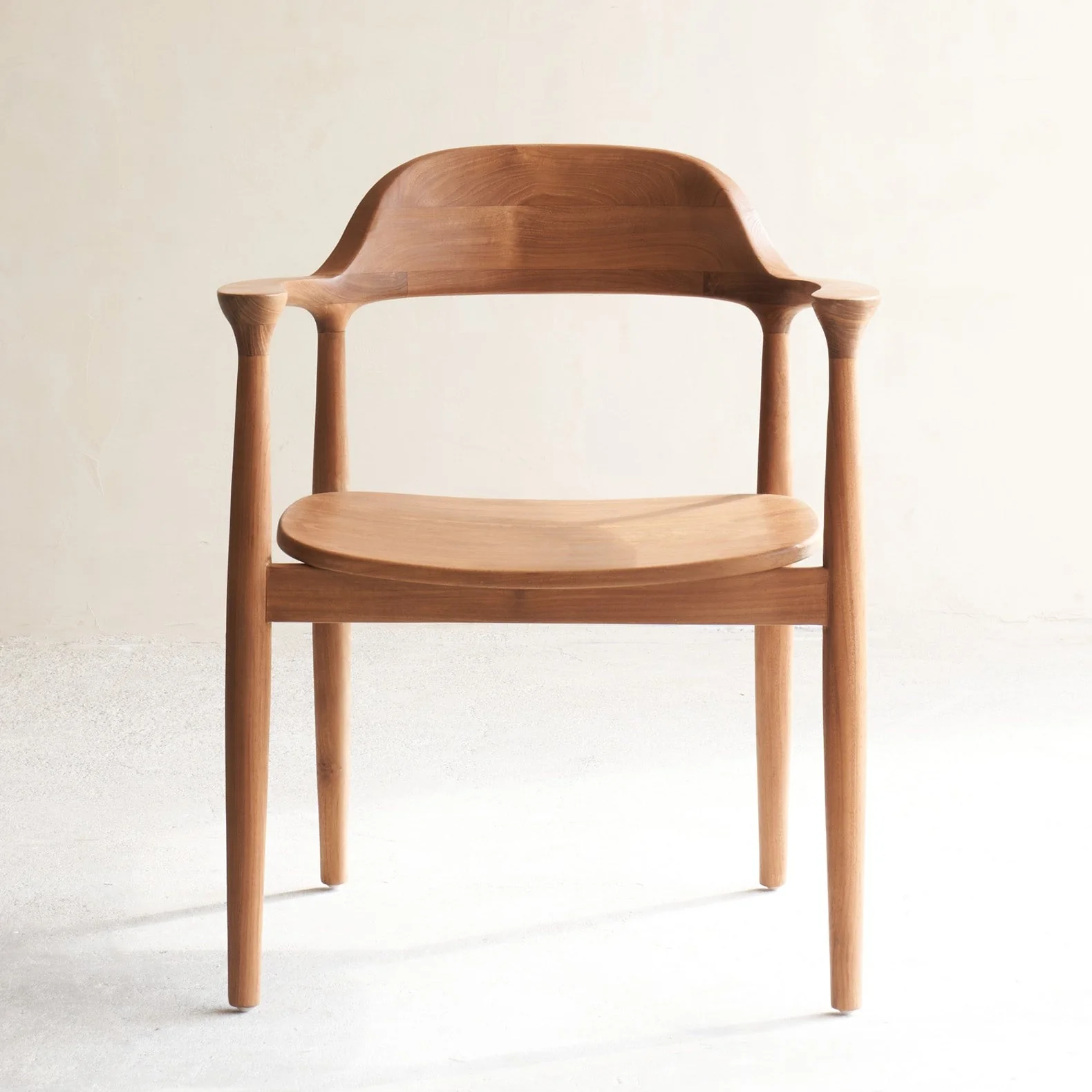 Modern Raku Dining Chair Teak Premium Material