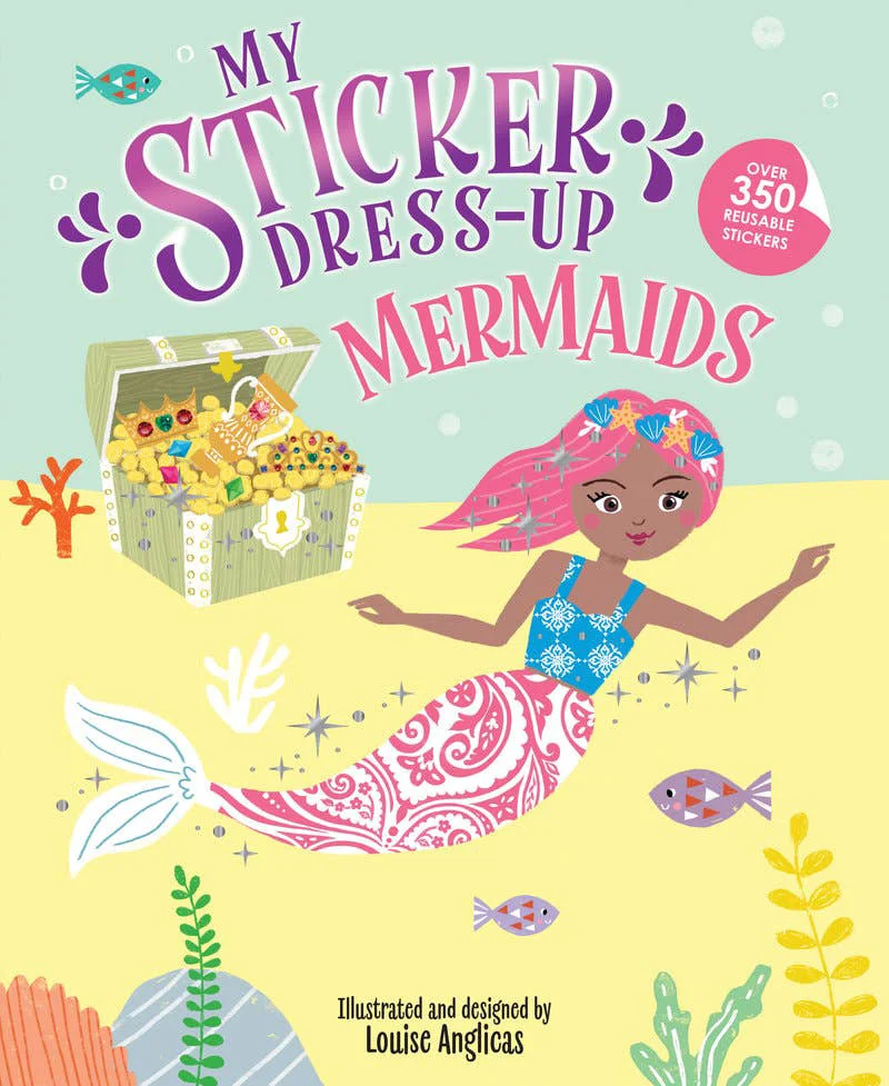 Long-Lasting My Sticker Dress-Up Mermaids Pure