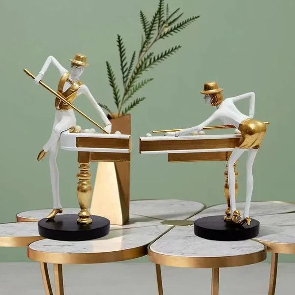 Reliable Snooker Sculpture Figurine Lightweight