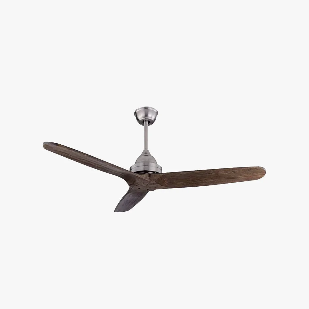 Trusted Walters 3-Blade Industrial Black DC Ceiling Fan Metal ABS Summer 52” Reusable