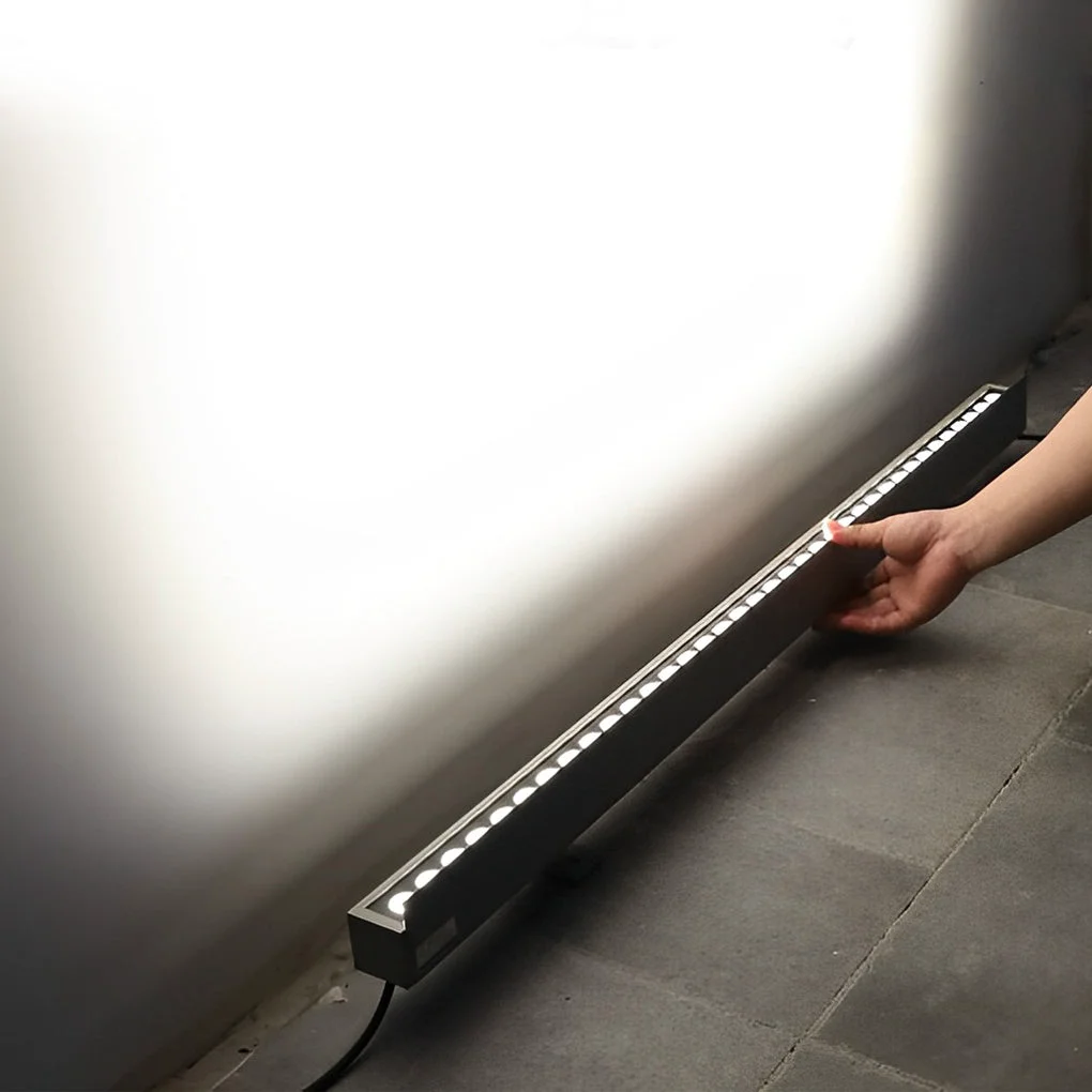 Practical Strip Waterproof LED Outdoor Wall Washer Lights with Baffle Fine