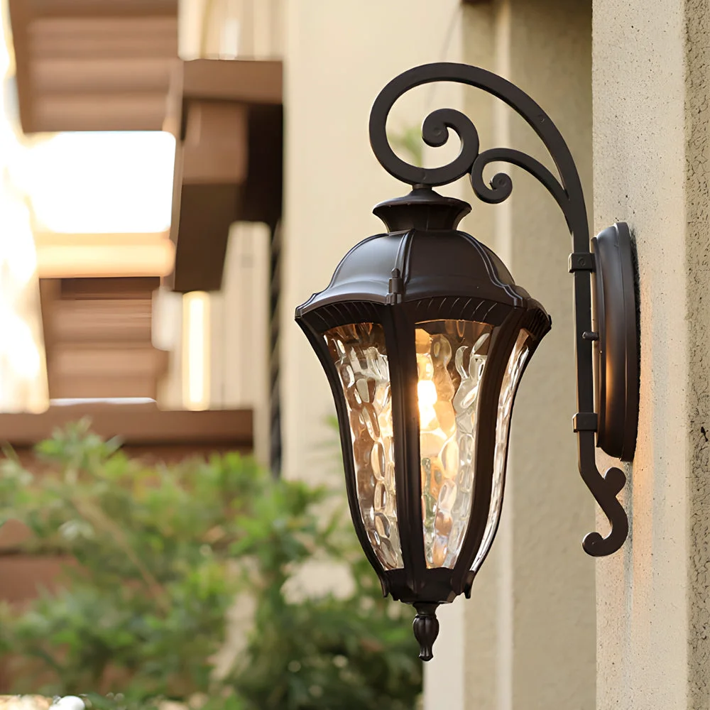 Outstanding Waterproof Creative Die-Cast Aluminum European Style Outdoor Wall Lights Elegant