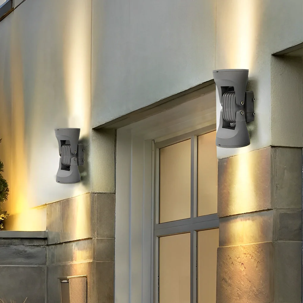 Smooth Adjustable Up and Down Light LED Waterproof Modern Wall Washer Lights Natural