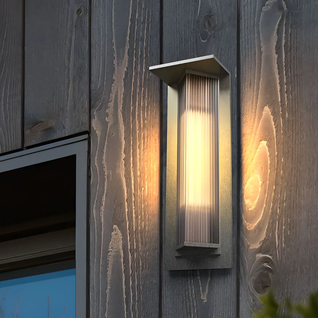 Elegant Waterproof LED Solar Vintage Outdoor Wall Light Fixture Wall Lamp Refined