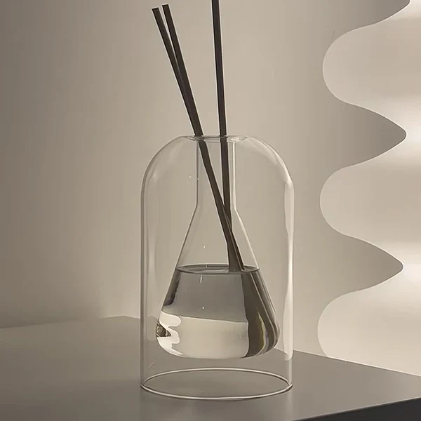 High-Quality Transparent Glass Aromatherapy Diffuser Bottle Authentic
