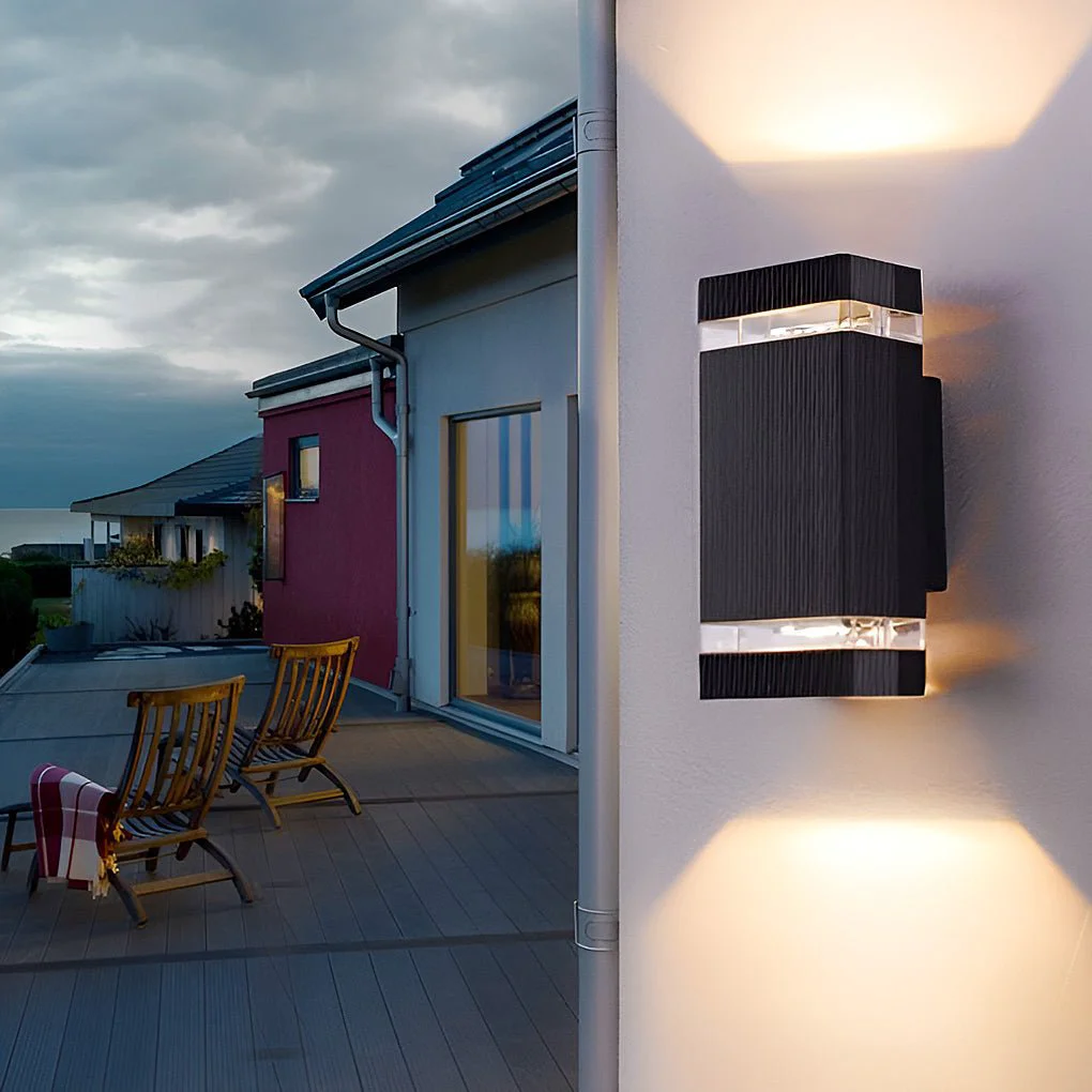 Original Design Square Up and Down Lights LED Outdoor Wall Lights Wall Sconce Lighting Wall Lamp Smart