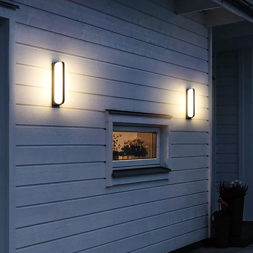 Elegant Retro Industrial Style LED Waterproof Wall Light for Wall Balcony Outdoor Safe