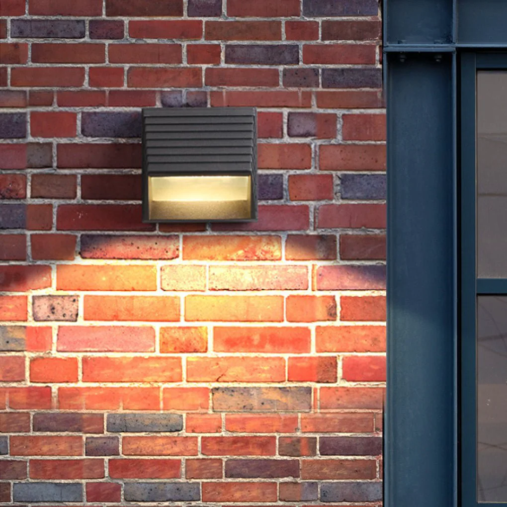 User-Friendly Modern Minimalist Outdoor Waterproof LED Wall Light for Villa Garden Balcony Stairs Crafted