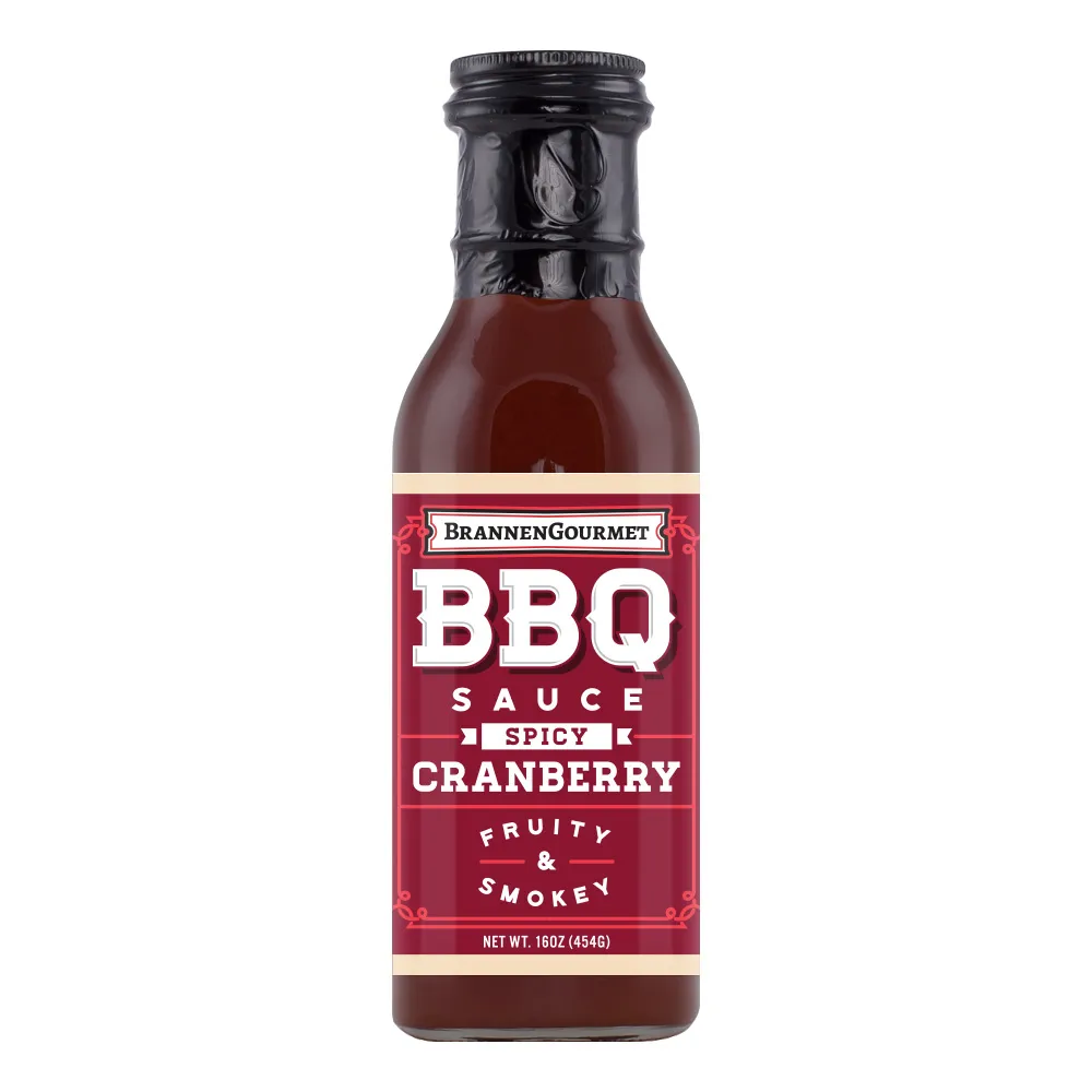 Innovative Brannen Gourmet Spicy Cranberry BBQ Sauce Fine