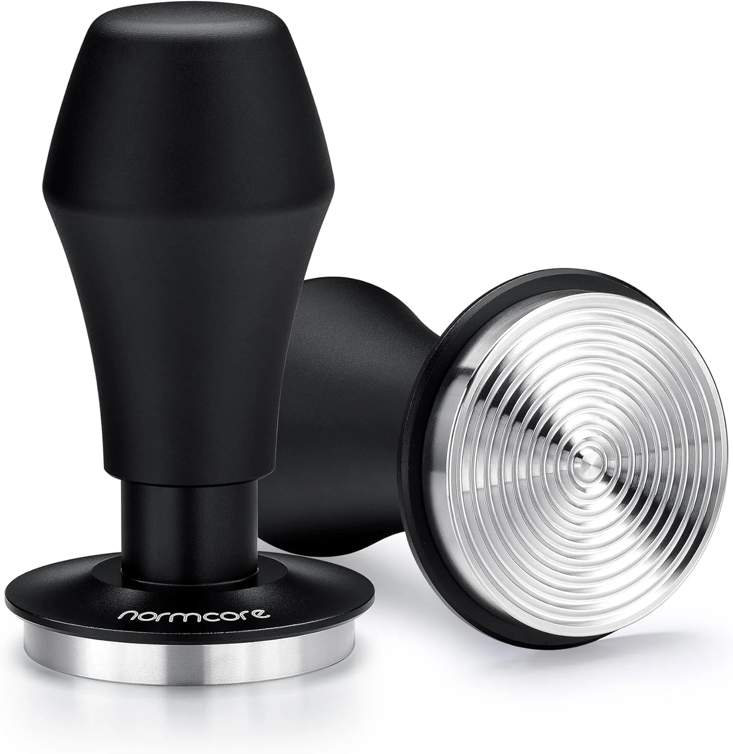 Environmentally Friendly Normcore 51mm Espresso Coffee Tamper with Ripple Base – Spring Loaded Tamper – 15lb 25lb 30lbs Springs Superior