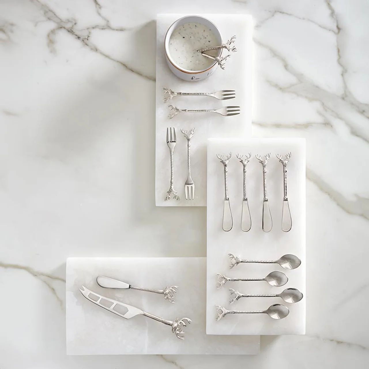 Efficient Stag Charcuterie Essentials Spreaders Fashionable