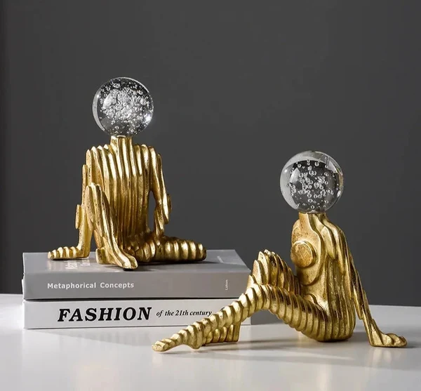 Effective Modern Bubble Crystal Head Sculpture Efficient