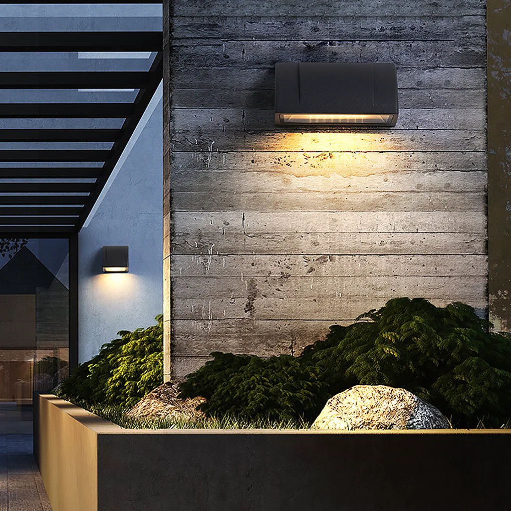 Modern Minimalist Waterproof Outdoor LED Wall Light for Patio Balcony Garden Trendy