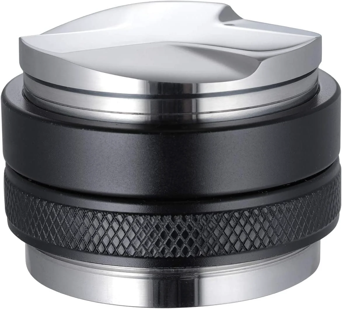 Green 53mm Coffee Distributor and Tamper Dual Head Coffee Leveler Compatible with Breville 54mm Portafilter Efficient