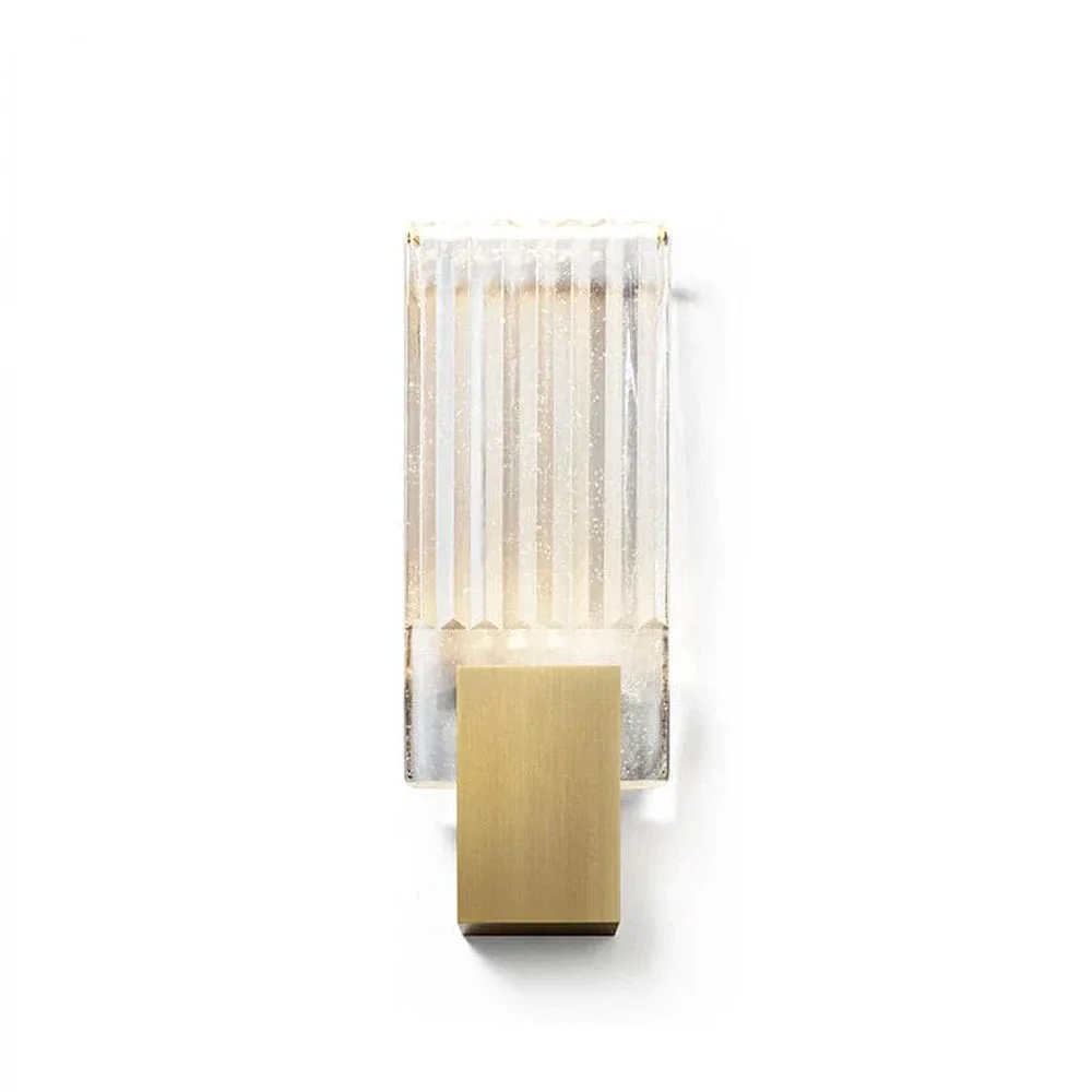 Proven Pleated Crystal Wall Lamp Eco-Friendly