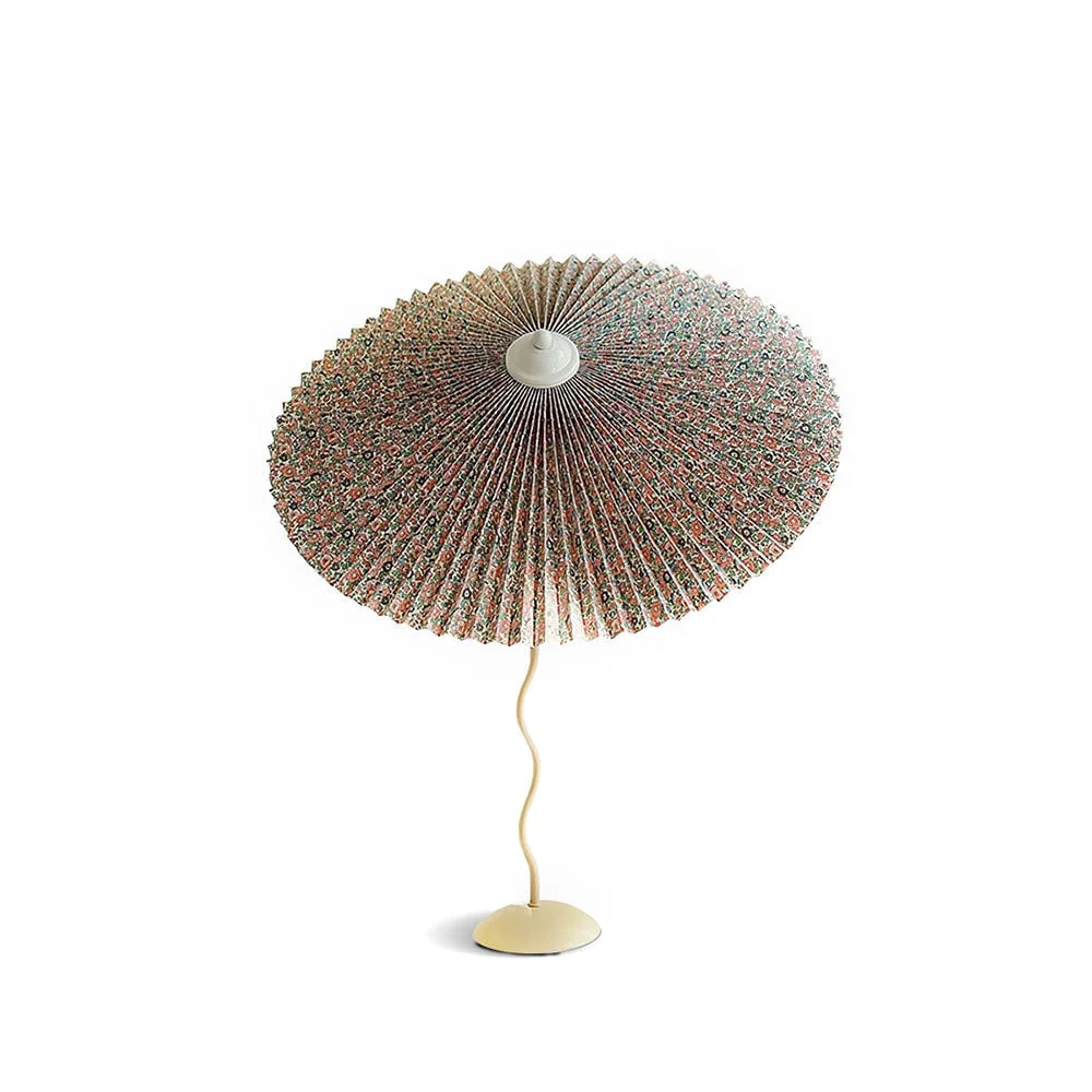 Premium Wiggly Pleated Table Lamp Effective