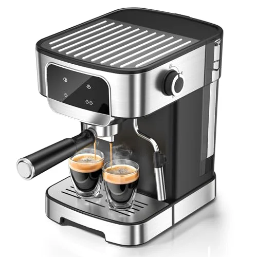 Crafted Compact Espresso Machine Professional 20 Bar with Touch Panel Fine