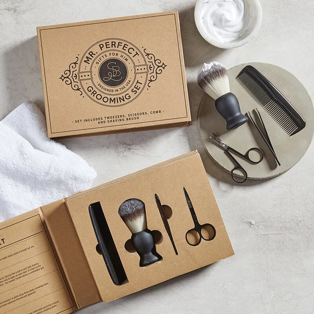 Genuine Mr. Grooming Set Book Box Clean