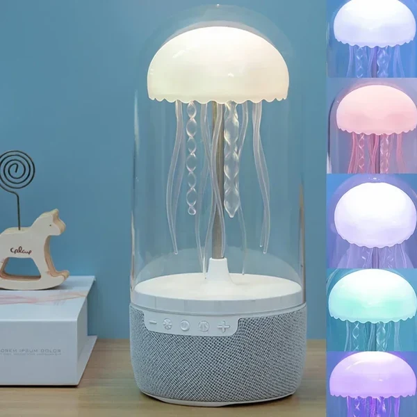 Modern LED Jellyfish Mood Lamp Safe