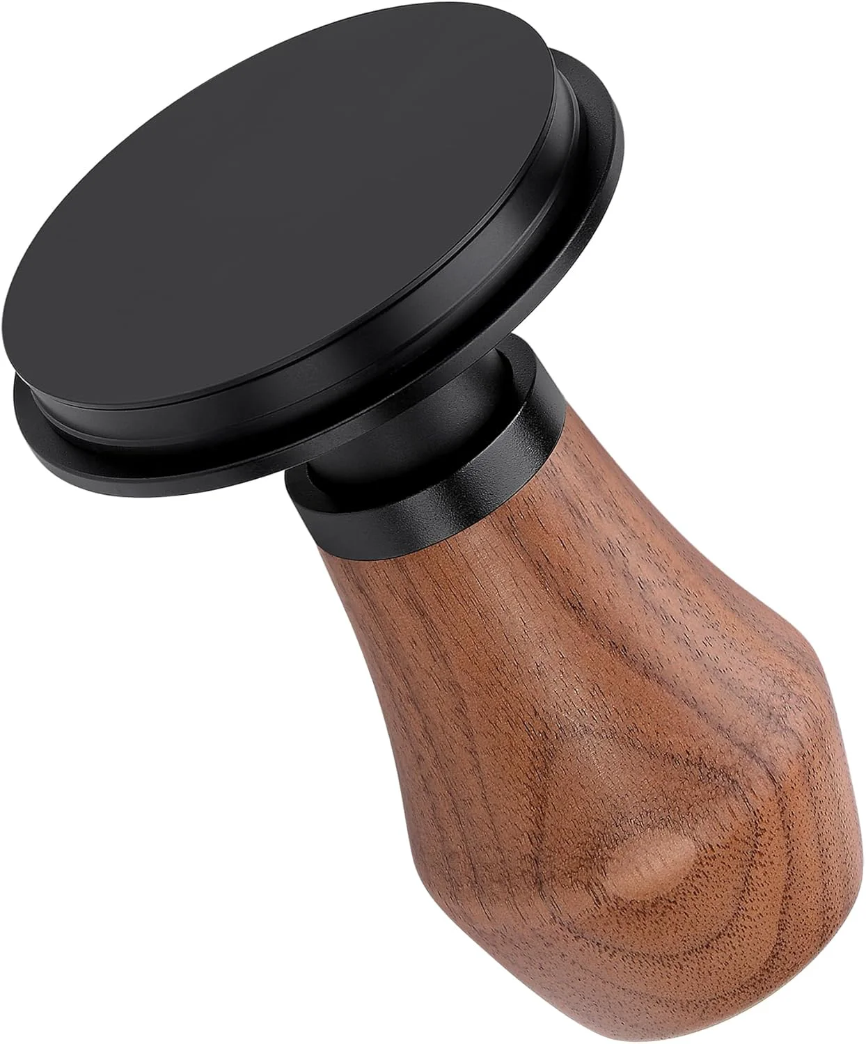 Selected Normcore 58mm Spring Loaded Coffee Tamper V4.1 with Click Feedback Titanium PVD Flat Base Self-Leveling Espresso Tamper for 58mm Portafilters Innovative