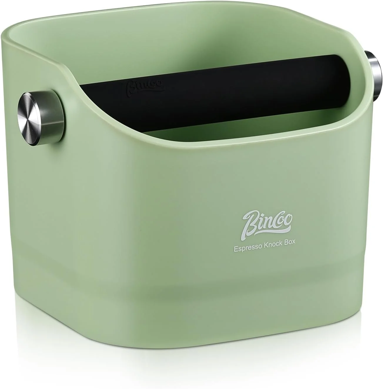 Premium Material Espresso Knock Box – Bincoo Espresso Machine Knock Box Espresso Grounds Knock Box Easy-to-Use