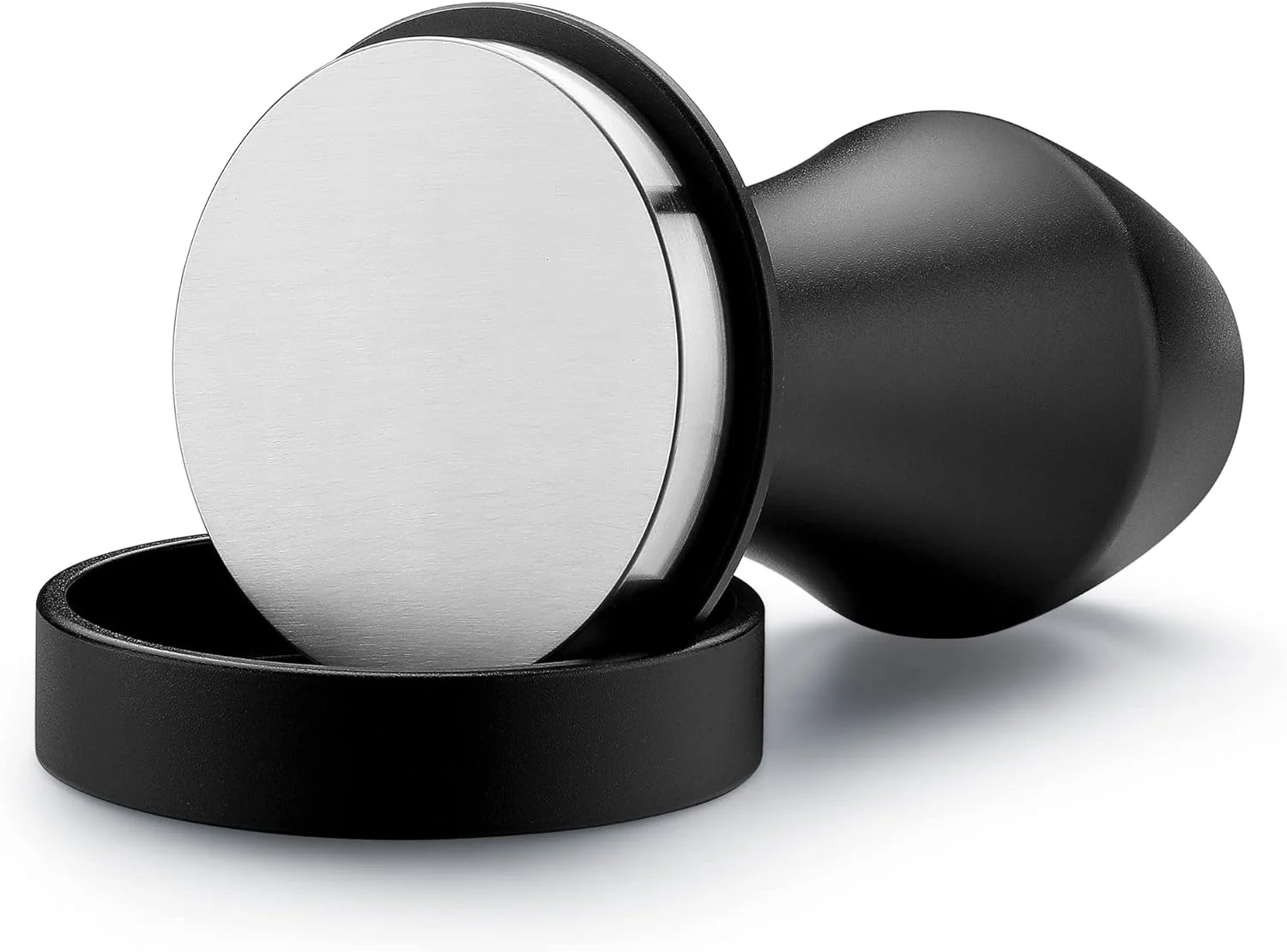 Quality Normcore 51mm Espresso Tamper – Spring-loaded Tamper – Barista Tools – Barista Coffee Tamper with Anodized Aluminum Tamper Stand Holder Green