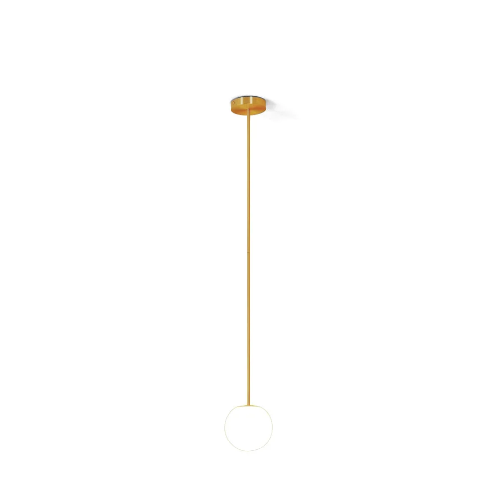 Organic Brass Architectural Pendant Light Advanced